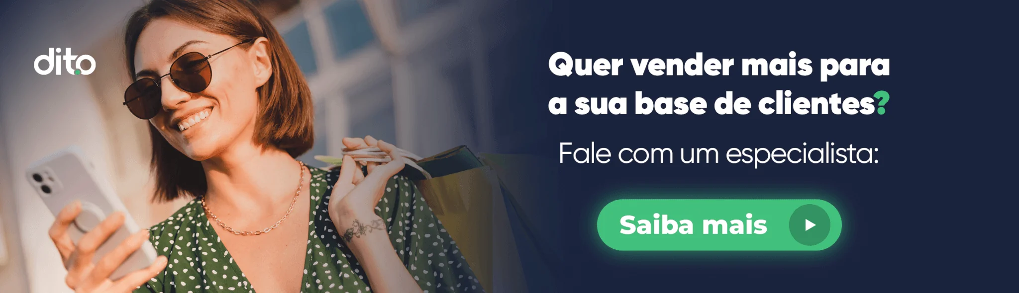 Fale com um especialista da Dito
