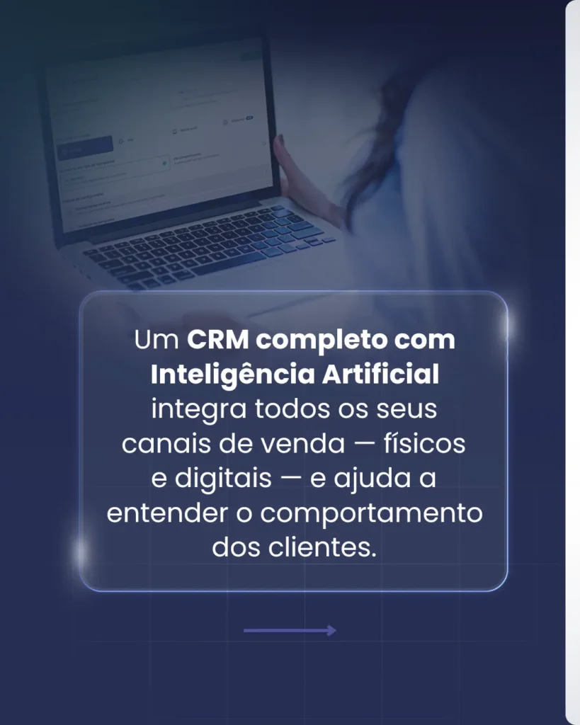Como o CRM com Inteligência Artificial Funciona