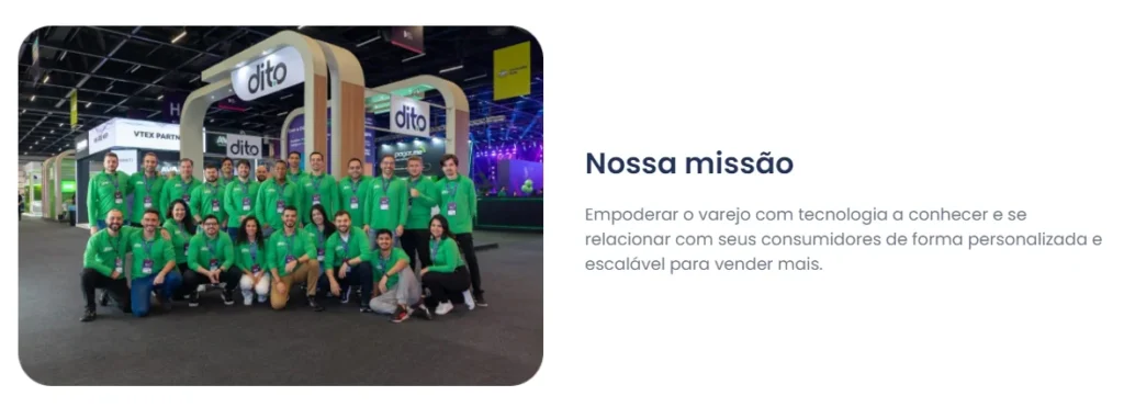 Nossa missão - Dito CRM