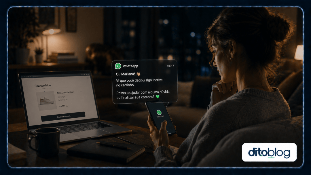 Como usar o WhatsApp para converter carrinhos abandonados
